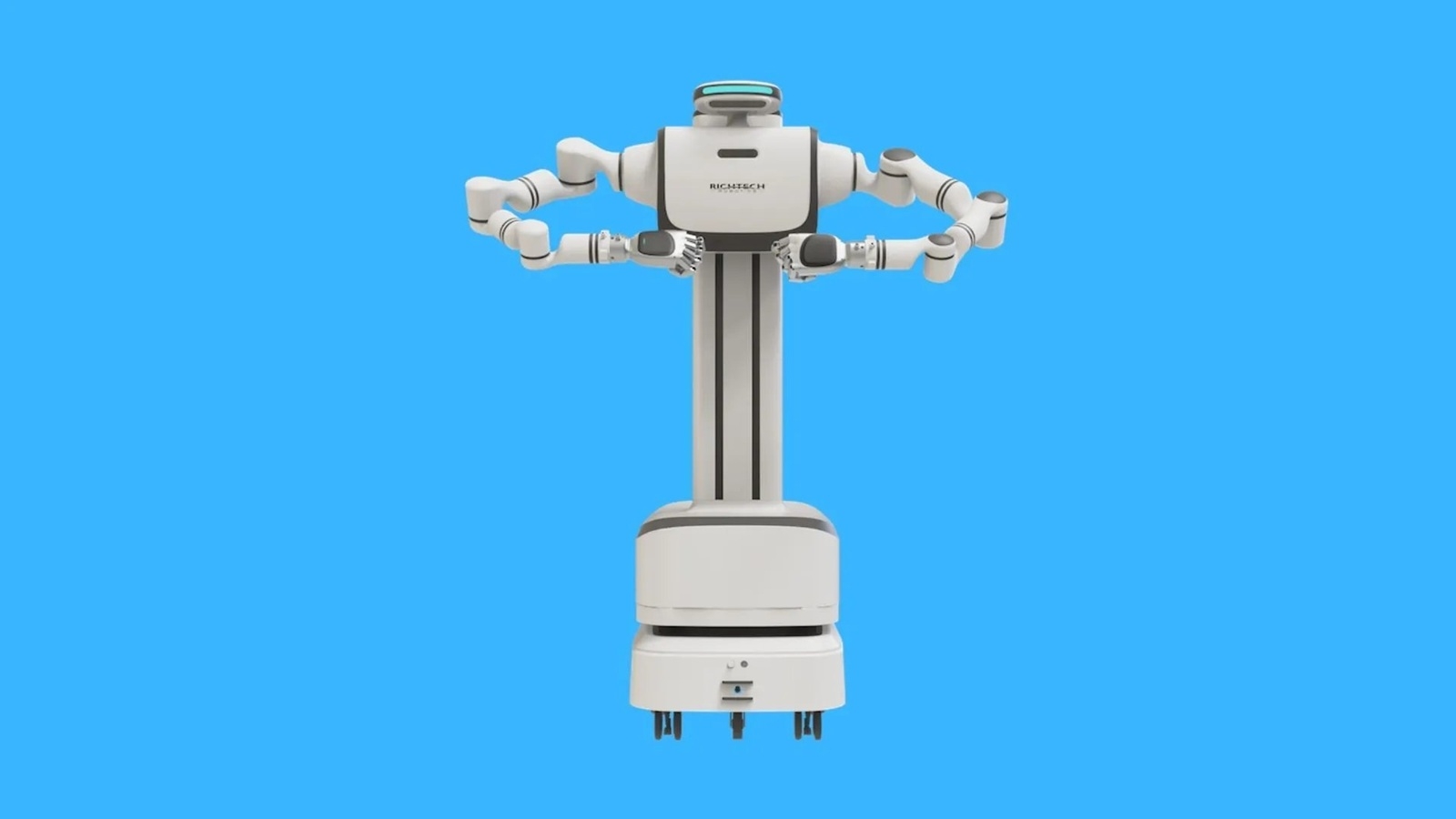 Richtech Dex robot humanoide roues