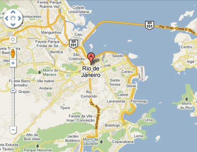 Rio Janeiro Google Maps