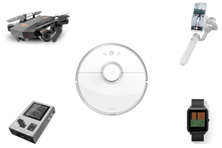 roborock-S50-Visuo-XS809HW-Xiaomi-Mijia-SJYT01FM-Colorfly-C200-Xiaomi-Huami-Amazfit-Bip-GPS