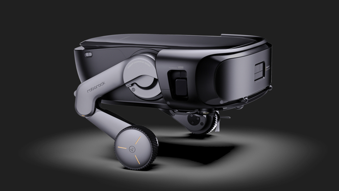 Roborock imagine un aspirateur robot doté de jambes qui monte les escaliers