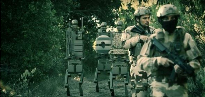 Robot armée française