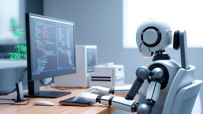 Robot ordinateur
