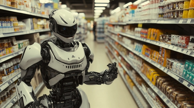 Robot supermarché