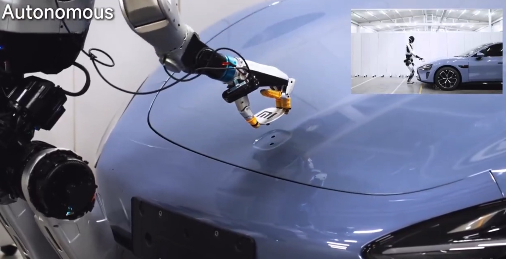 Xiaomi robot assembly electric car