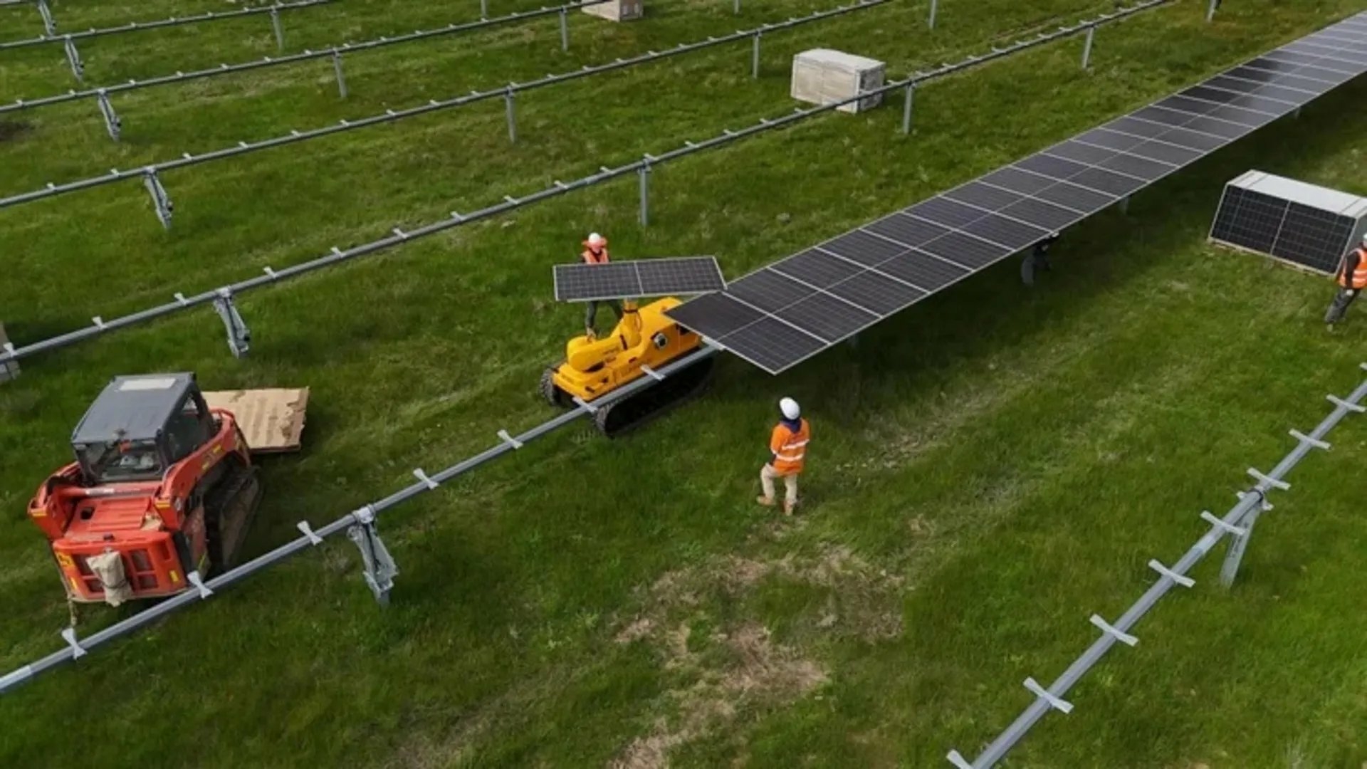 robots panneaux solaires Luminous 0