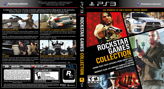 Rockstar Games Collection - pochette