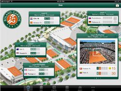 Roland Garros 2011 iPad 01