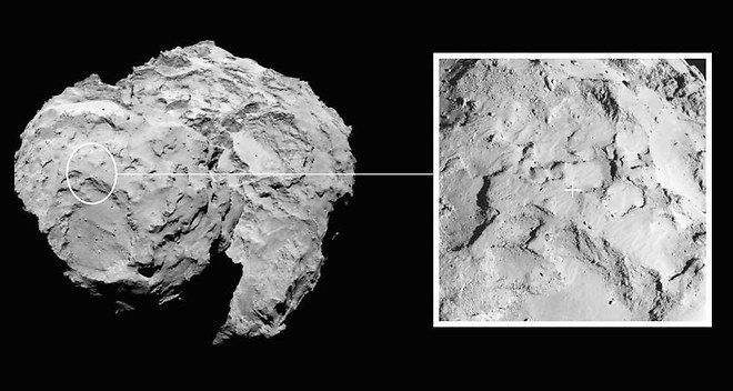 Rosetta site Philae