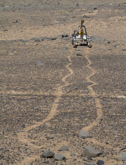 Rover NASA atacama Chili