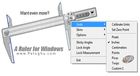 A Ruler for Windows : mesurer une dimension exacte sur son écran