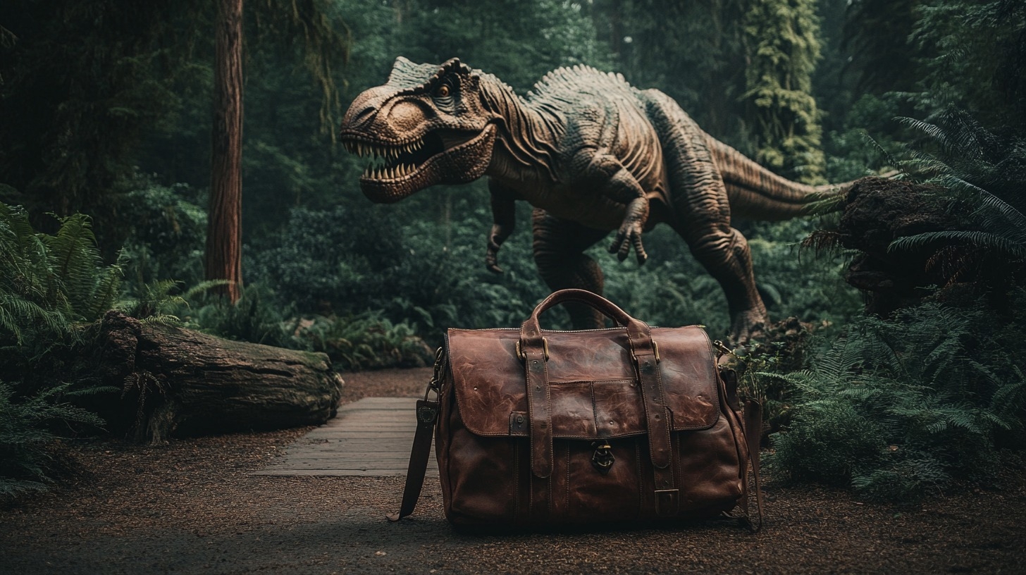 Sac cuir T-Rex 02