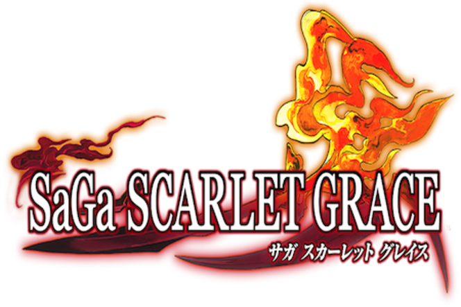 SaGa Scarlet Grace - logo