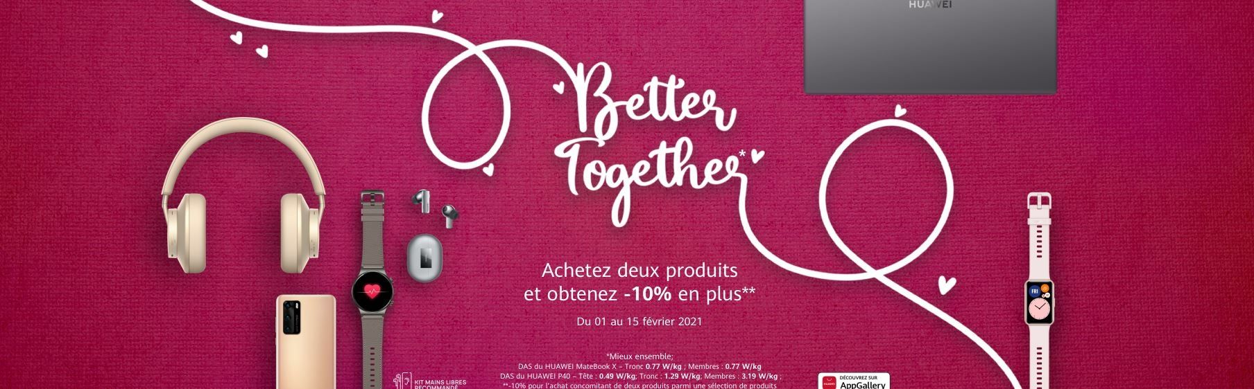 saint valentin Huawei