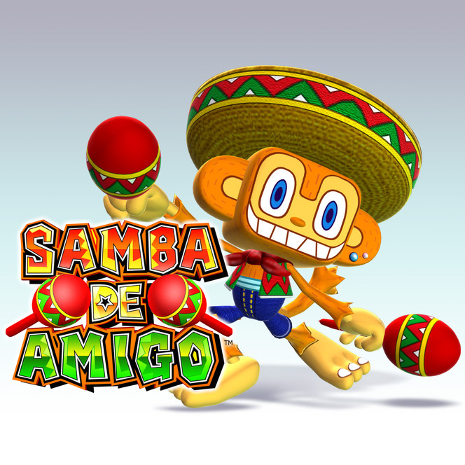 Samba de Amigo Wii - Artwork