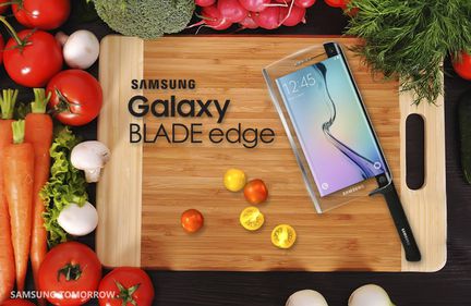 Samsung blade edge