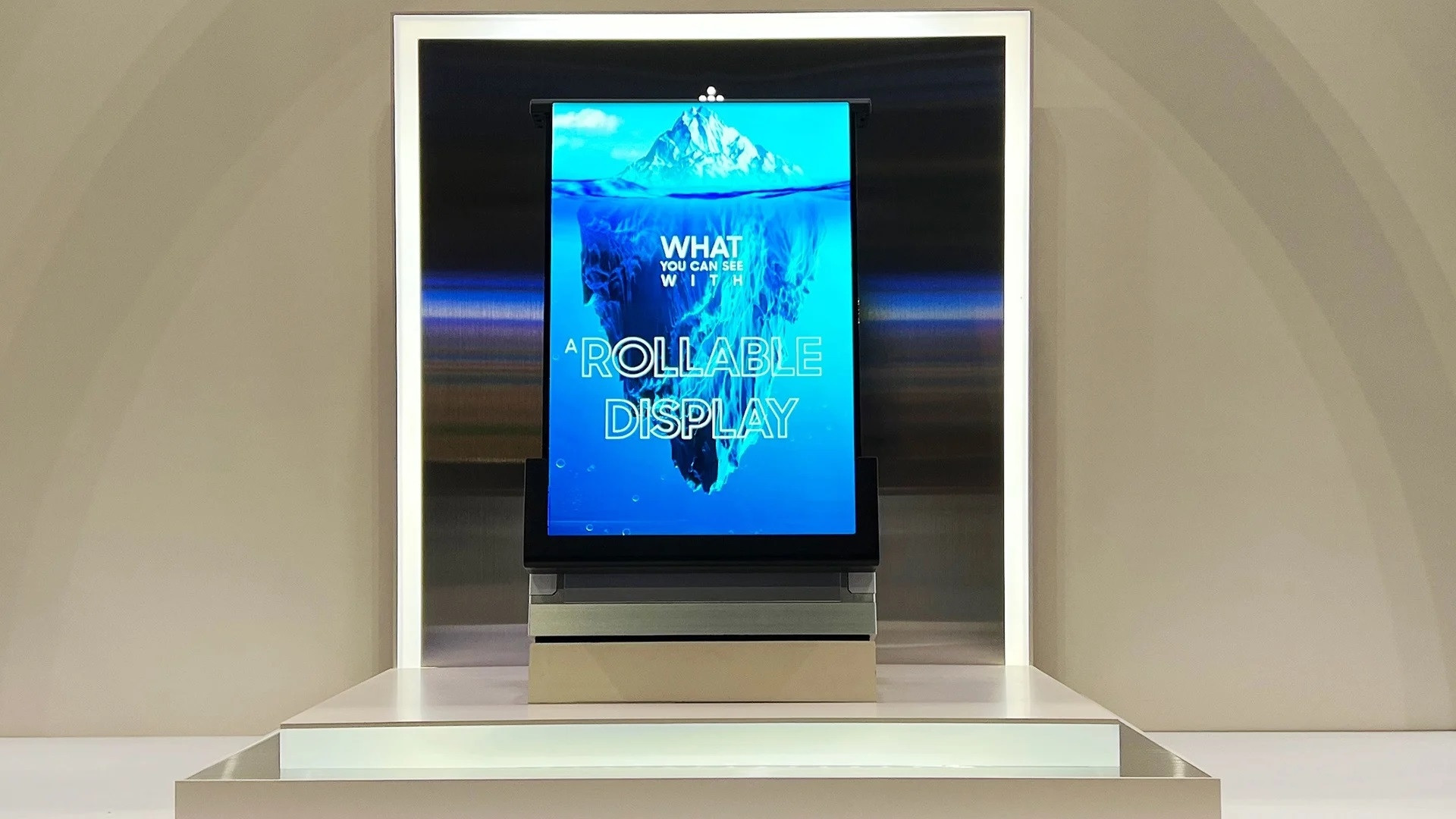 Samsung Display ecran enroulable