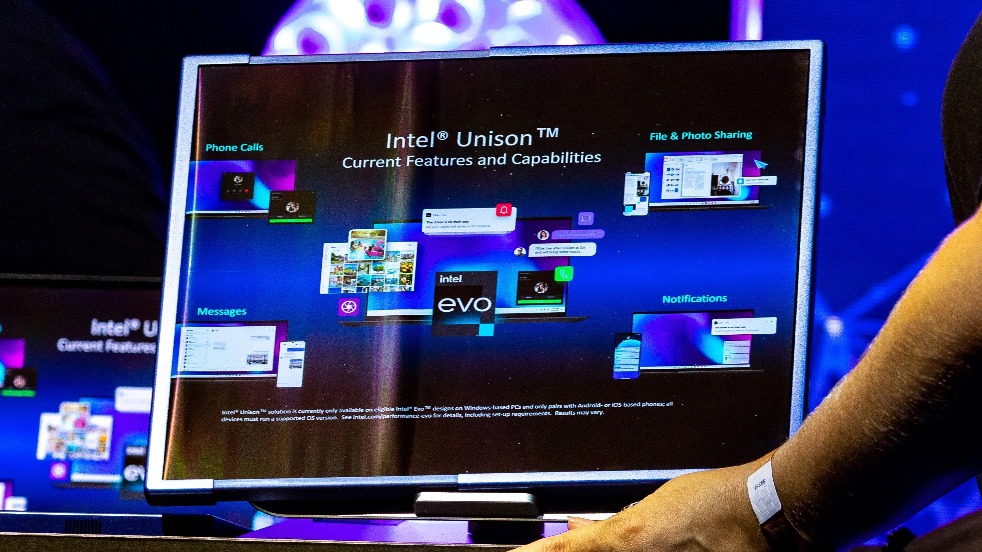 Samsung Display Intel Innovation ecran etirable