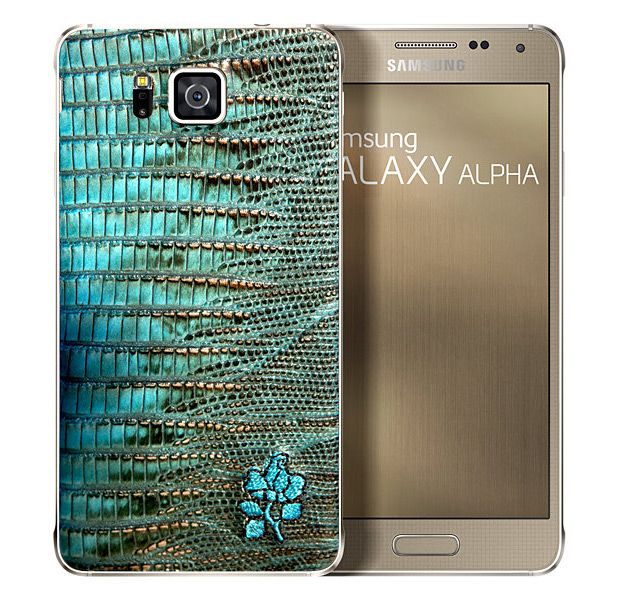 Samsung Galaxy Alpha cuir 1
