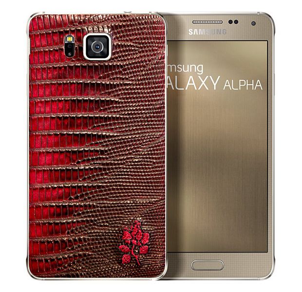 Samsung Galaxy Alpha cuir 2