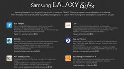 Samsung galaxy gifts