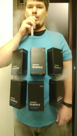 Samsung Galaxy Note7 costume (1)