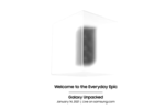 Samsung Galaxy S21 invitation