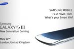 Samsung Galaxy S3 invitation