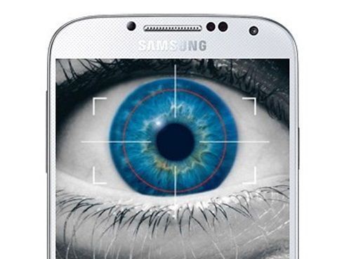 Samsung Galaxy S5 iris detection