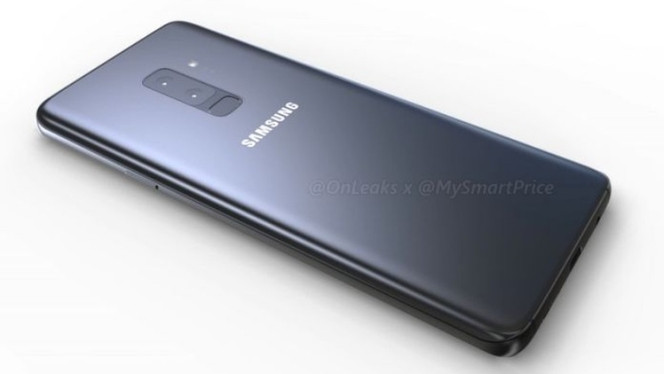 Samsung Galaxy S9 rendu