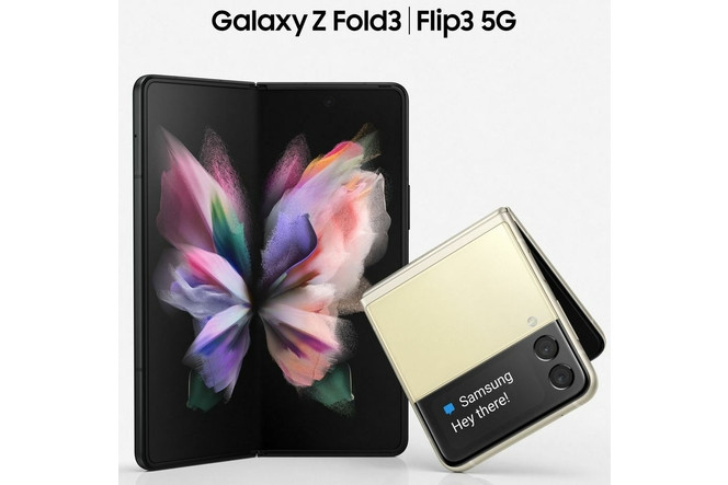 Samsung Galaxy Z Fold 3 Flip 3 rendus