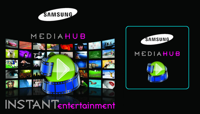 Samsung media hub