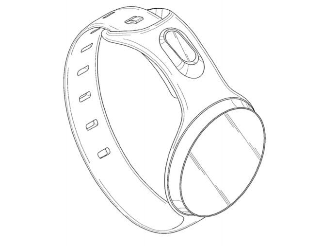 Samsung montre gear circulaire
