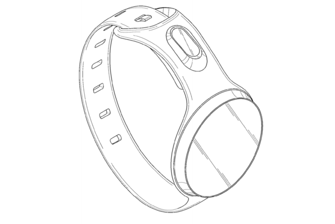 Samsung montre gear circulaire