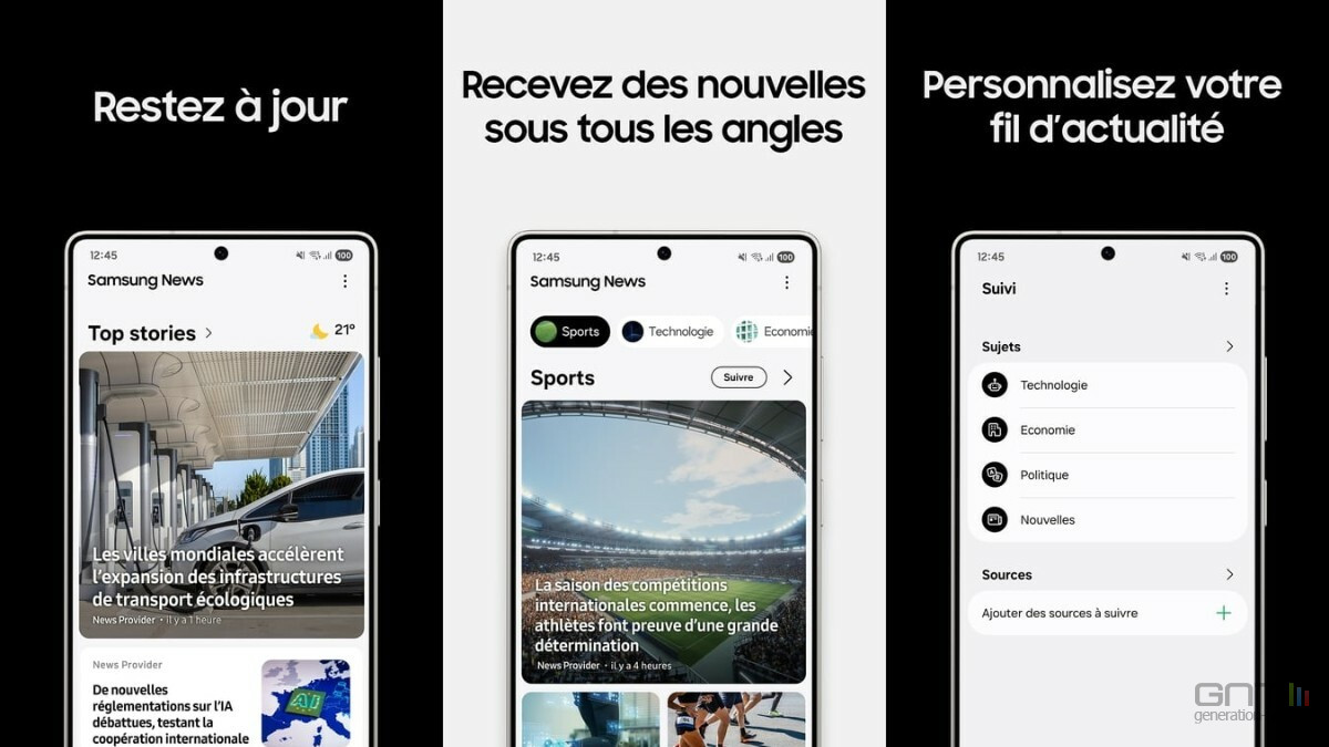 Samsung ferme définitivement l'application Samsung News sur les appareils Galaxy en décembre