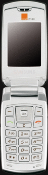 Samsung SGH P180 ouvert