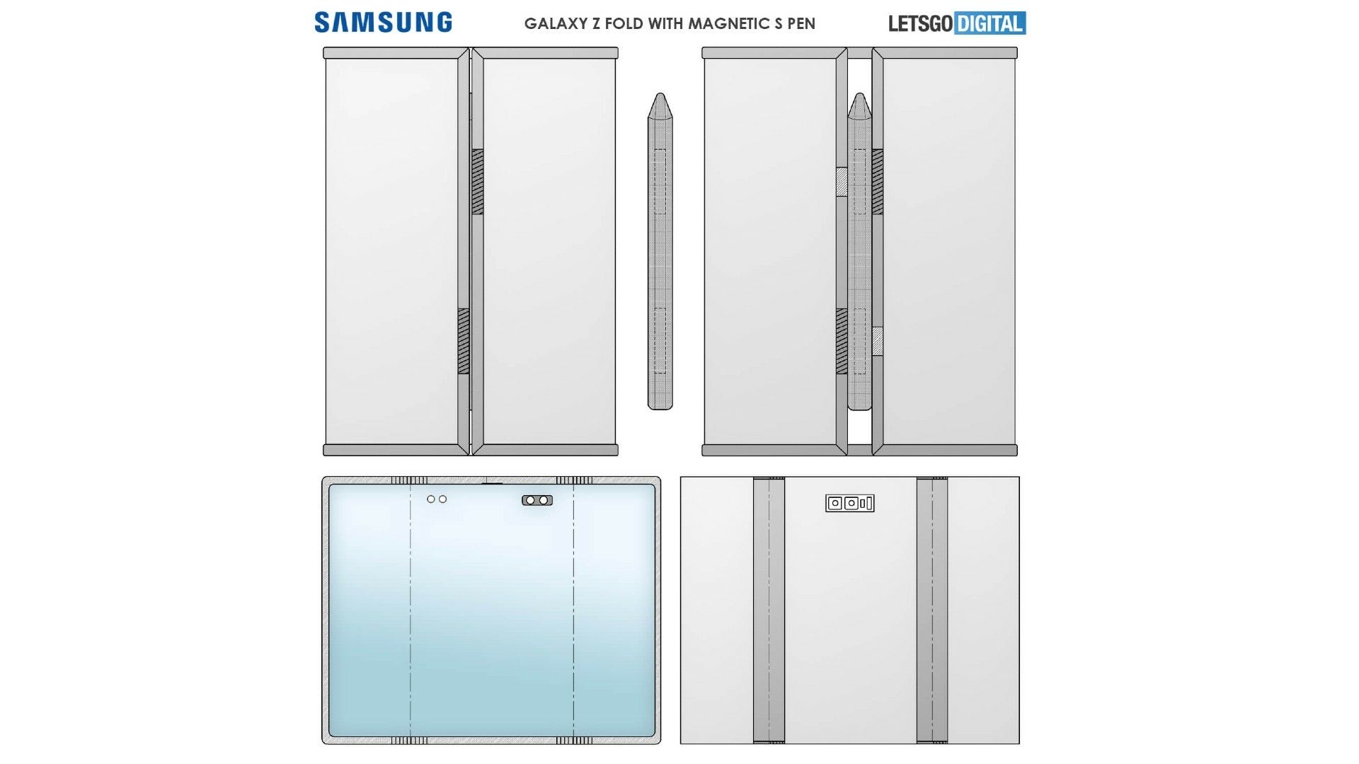 Samsung smartphone pliable stylet