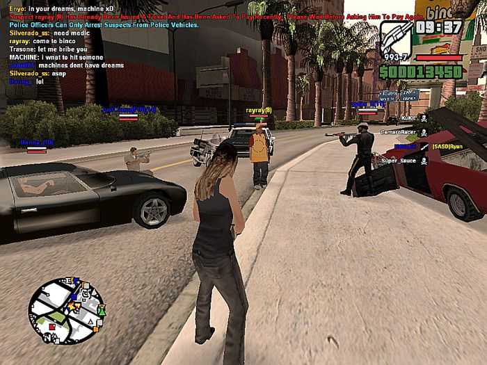 San Andreas Multiplayer screen2
