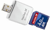 SanDisk sort une carte flash SDHC de 4GB