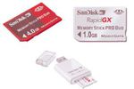 Sandisk Memory Stick DUO Pro 4Go et al.