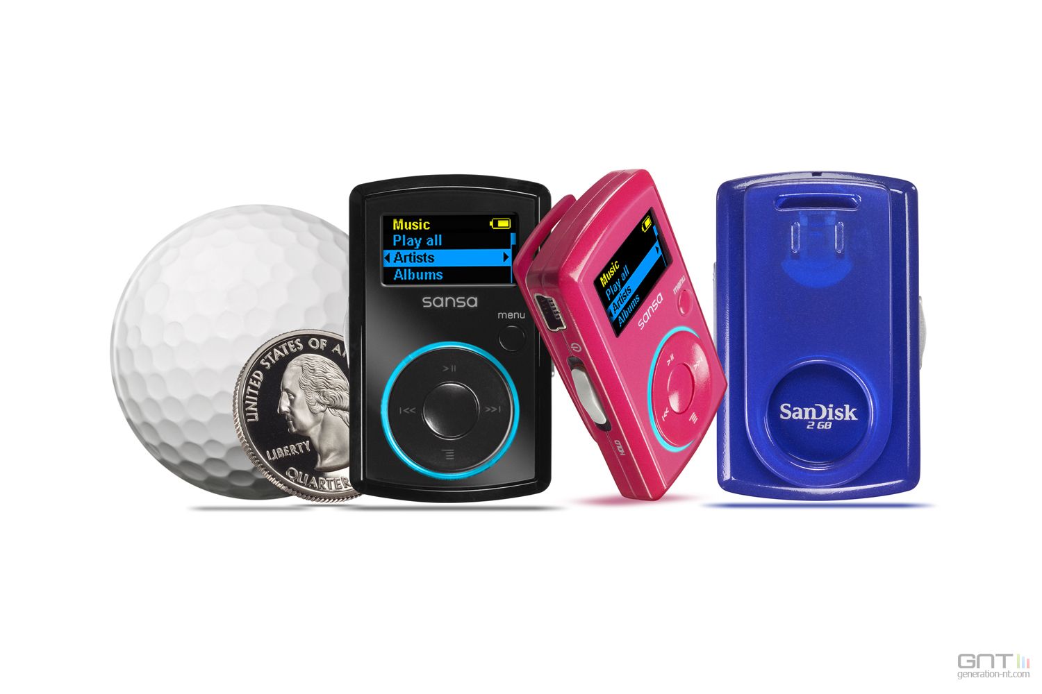 Sansa Clip le baladeur MP3 miniature signé Sandisk