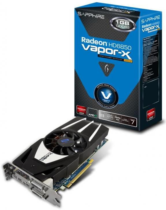 Sapphire Radeon HD 6850 Vapor-X
