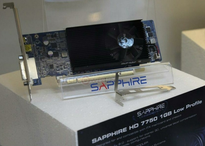Sapphire Radeon HD 7750 Low Profile