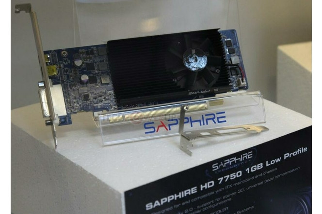 Sapphire Radeon HD 7750 Low Profile