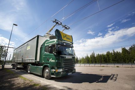 Scania route électrique