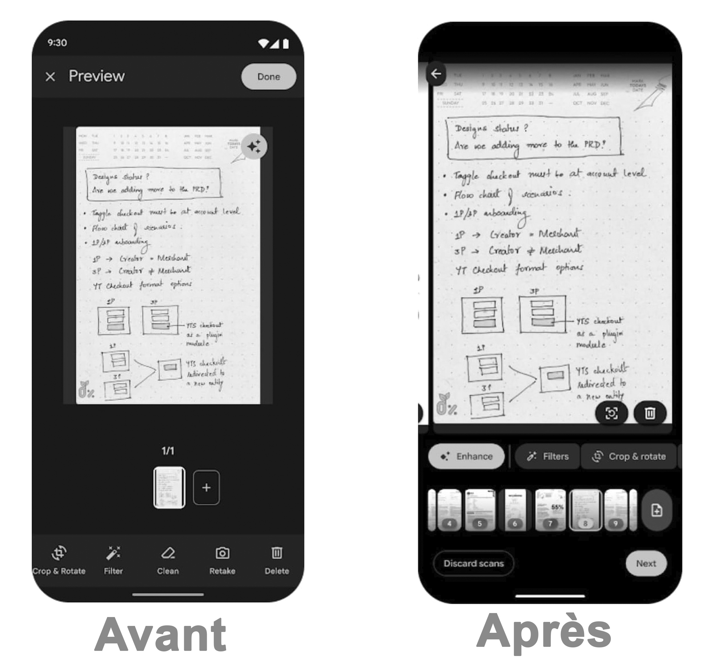 Scann Google Drive