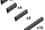 Schéma slot PCI-Express 1x, 4x, 8x et 16x
