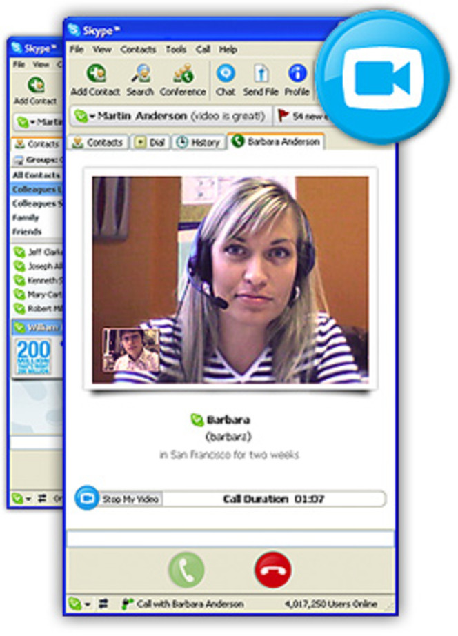 Screen Skype 2.0