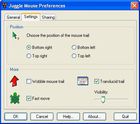 Juggle Mouse : personnaliser son curseur