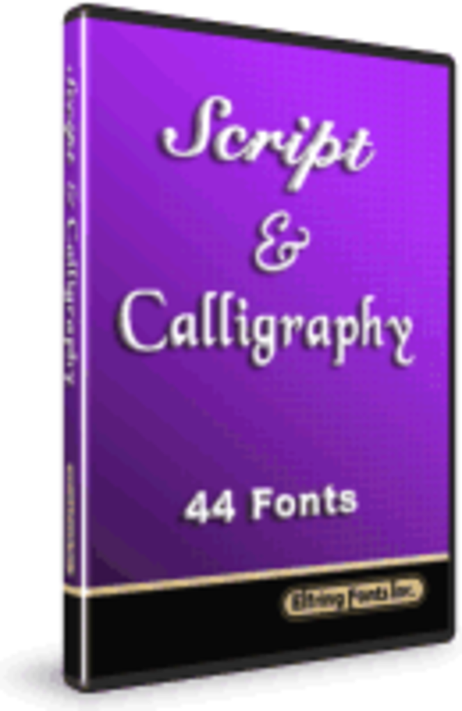 Script & Calligraphy Fonts