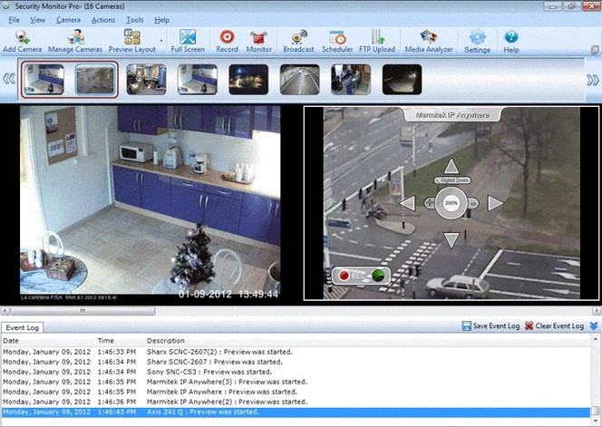 Security Monitor Pro screen1